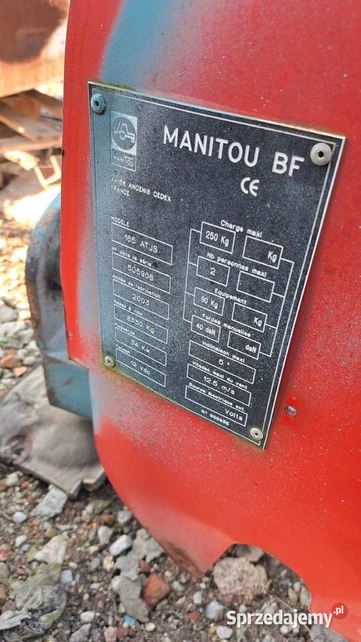 Manitou 165 ATJ części rama ramiona siłowniki Cieszyn sprzedam
