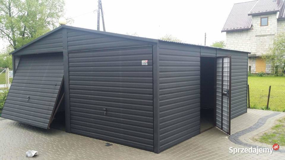 Garaże Blaszane Mega okazja Mega niskie ceny Architektura ogrodowa śląskie Katowice