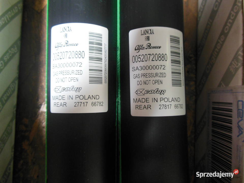 1362550080 AMORTYZATOR TYL DUCATO JUMPER BOXER Amortyzatory Kozy