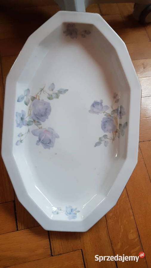 PALT duży porcelanowy talerz Myszków