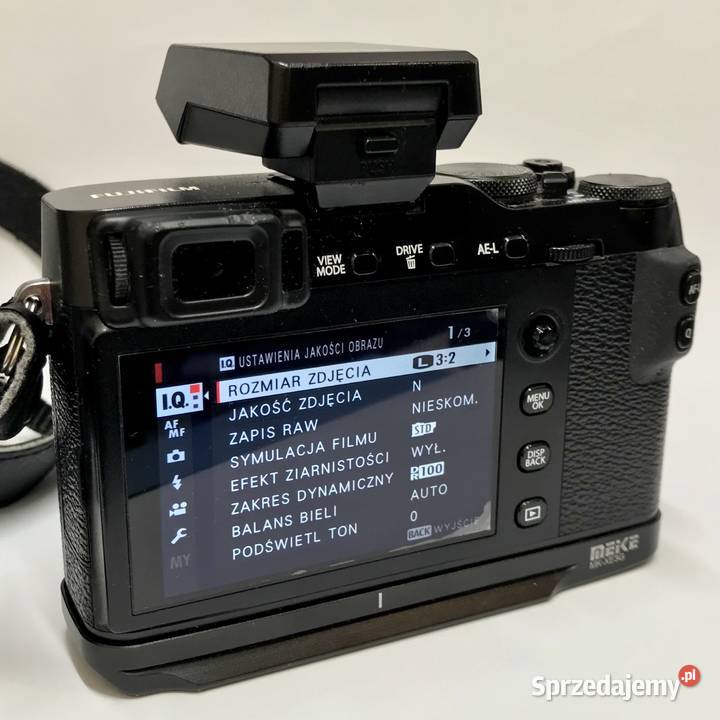 Fujifilm XE3 XC 1545 mm OIS PZ APSC 4K grip Warszawa sprzedam
