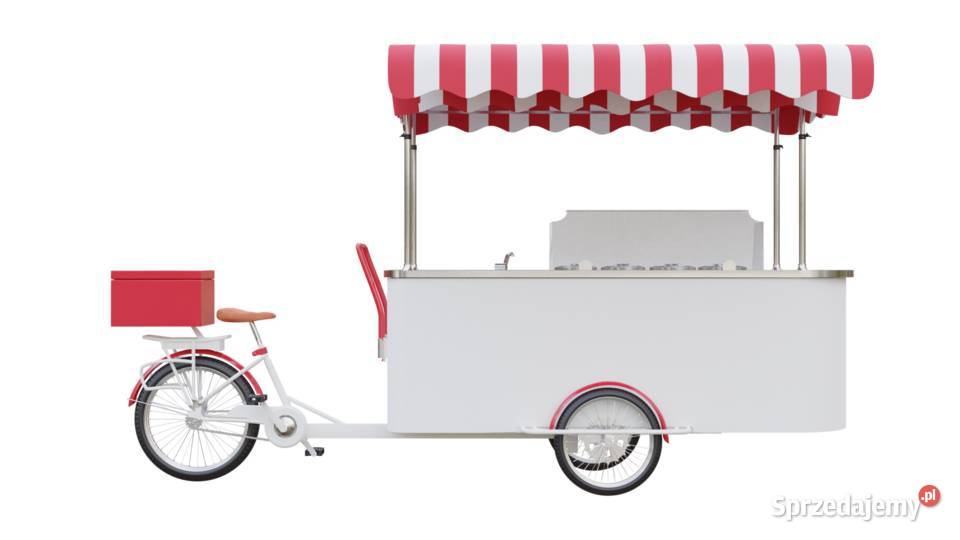 Rower do lodów Riksza gastronomiczna 64 kuwety