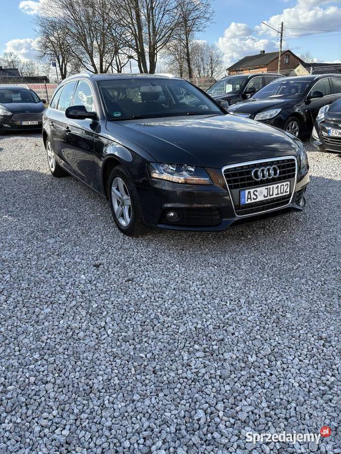 Audi A4 B8 20 TDI grafitowy łódzkie Soszyce
