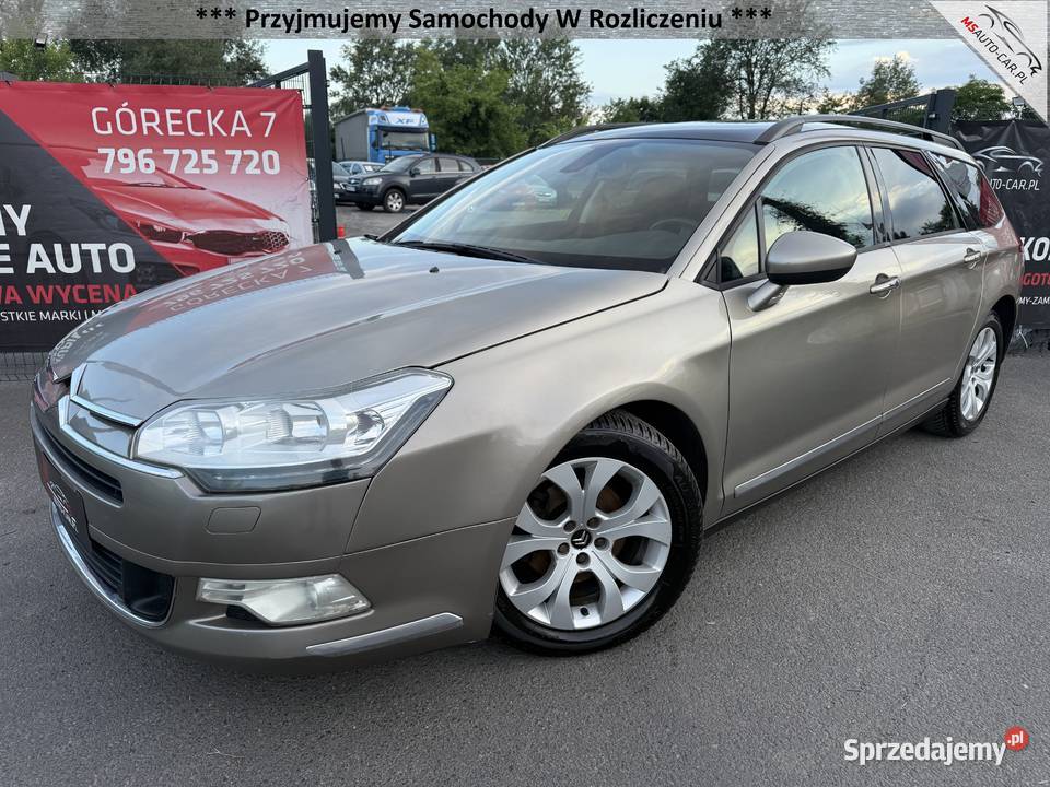 Citroen C5 Panorama dach Klima Alusy Czujniki isofix wielkopolskie Poznań