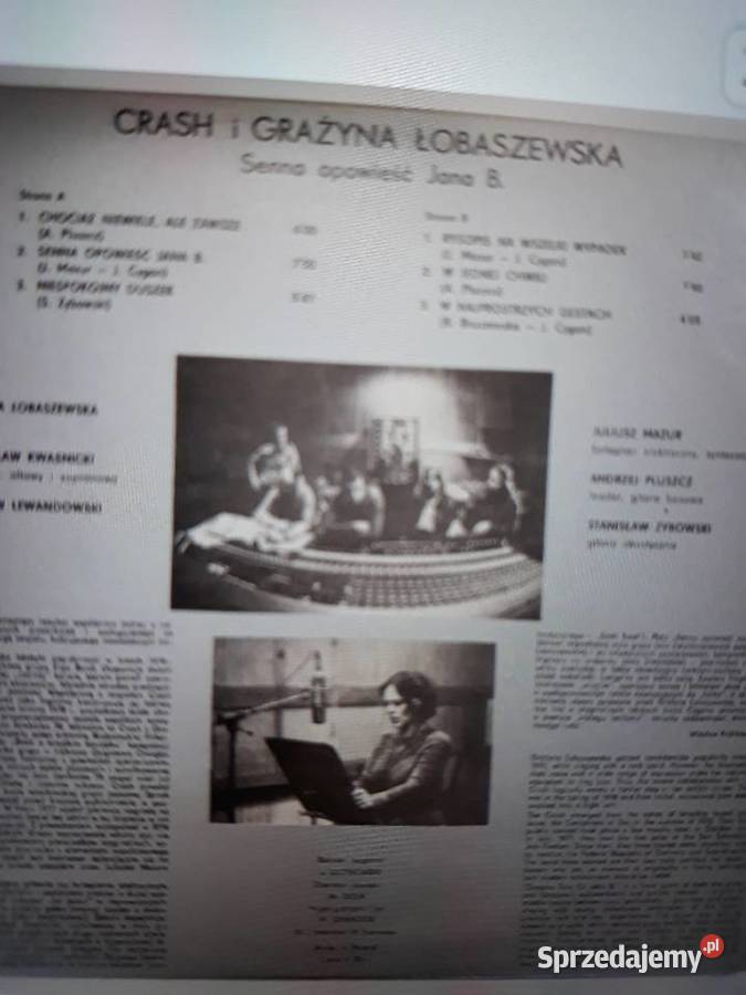 Polska legenda GRAŻYNA ŁOBASZEWSKA CASH Senna Rzeszów sprzedam
