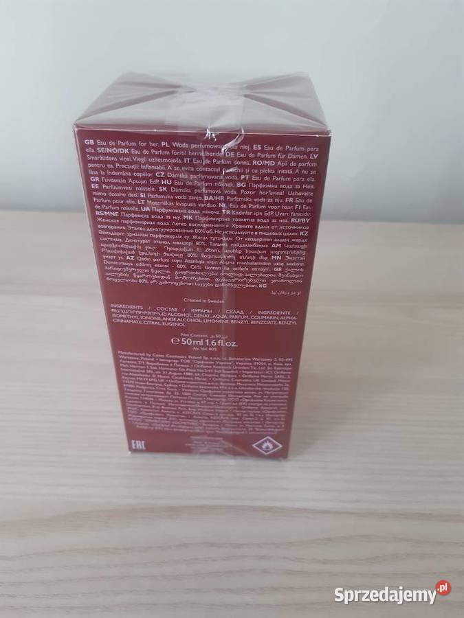 Oriflame Woda perfumowana Love Potion Cherry on Sosnowiec