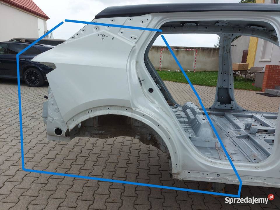 RENAULT Scenic ETech V 5 Błotnik tył lewy prawy