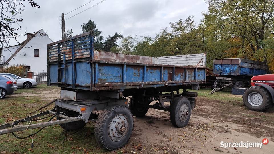 Przyczepa wywortka nieuszkodzony Kotla
