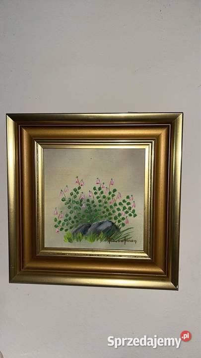 Obraz Dzwonki w pięknej oprawie Olej na płycie Pozostałe Pozostałe Gdańsk