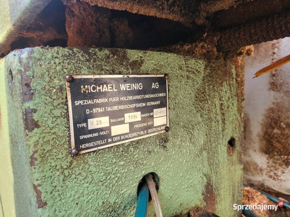 Strugarka czterostronna Weinig Unimat u23 10 Karsin