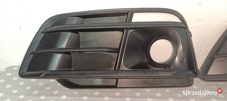 AUDI Q5 II 80A SLINE KRATKA ZDERZAKA LEWA osobowe Części samochodowe Lubin