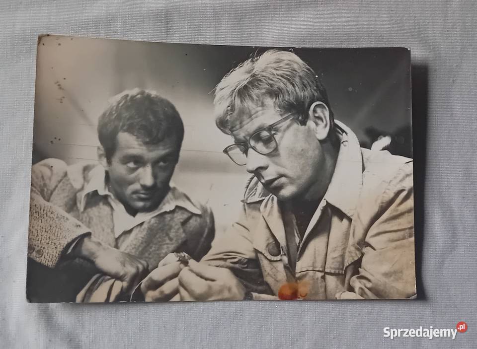 Pocztówka Kadr z filmu Kolumbowie K Machowski W Koźminek