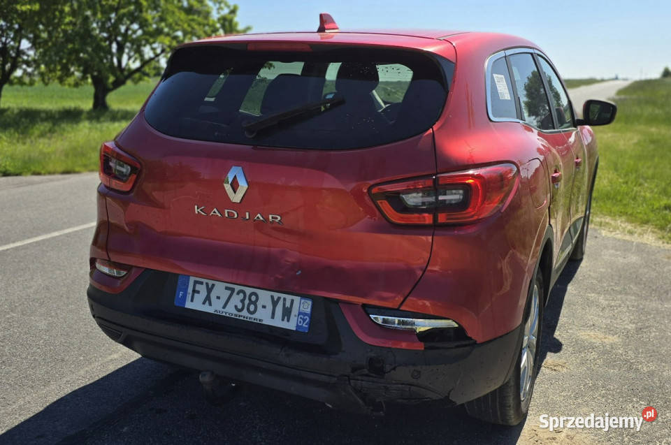 Renault Kadjar 15 dci 84 I 2015 relingi dachowe Pleszew