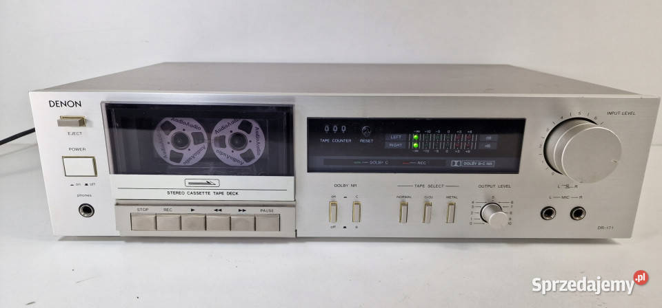 Magnetofon Cassette Deck Denon DR171 DR 171 wielkopolskie Międzychód