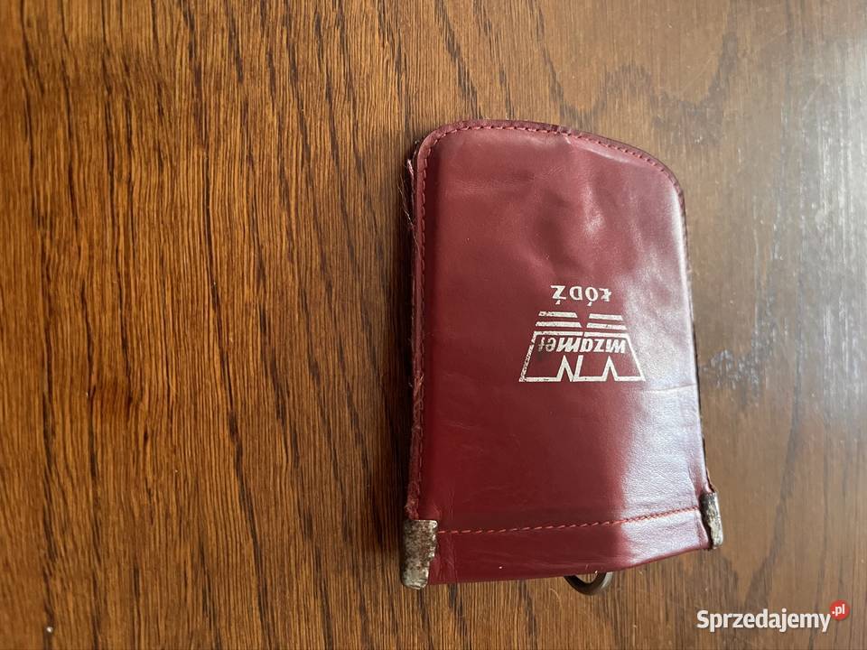 Etui brelok pokrowiec na klucze z lat 70 Grudziądz