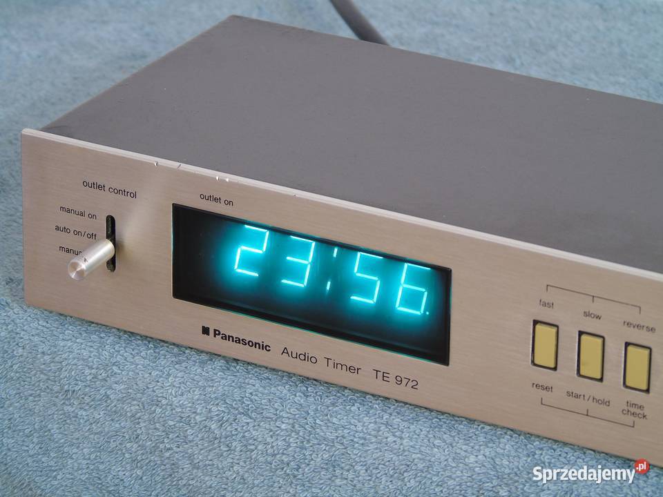 Timer Panasonic TE972 sprawny VINTAGE WYSYŁKA Jasło