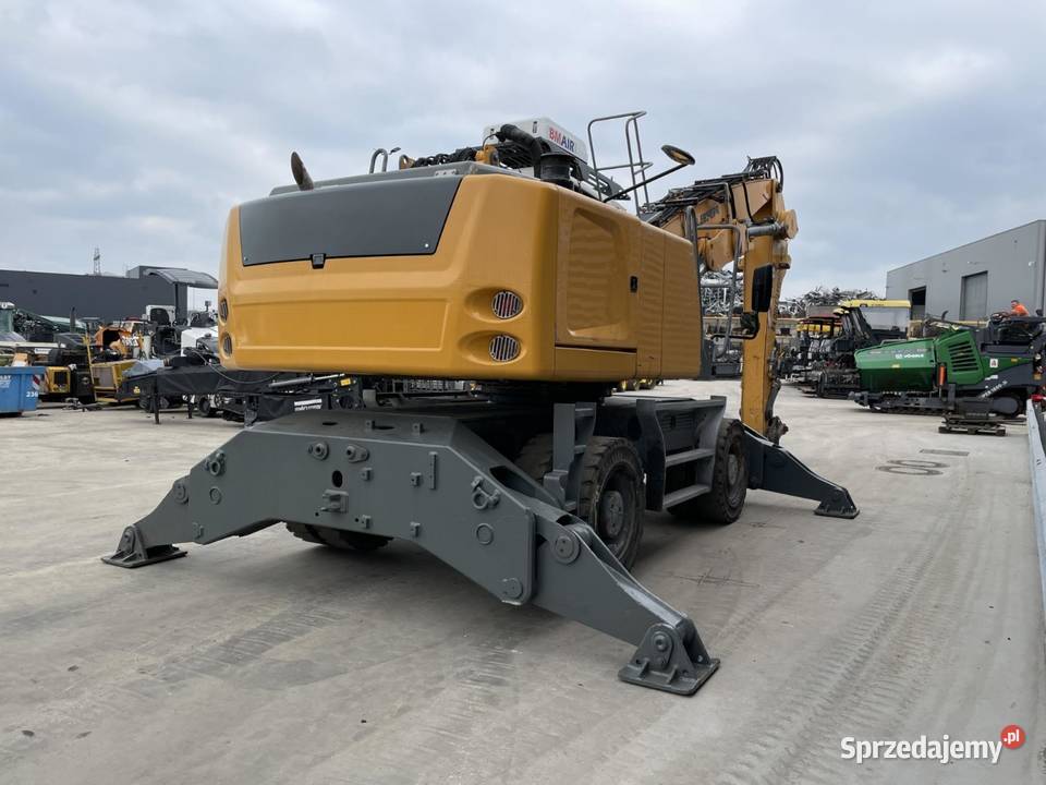 Koparka kolowa Liebherr LH 24 tez Leasing maszyn mazowieckie Warszawa