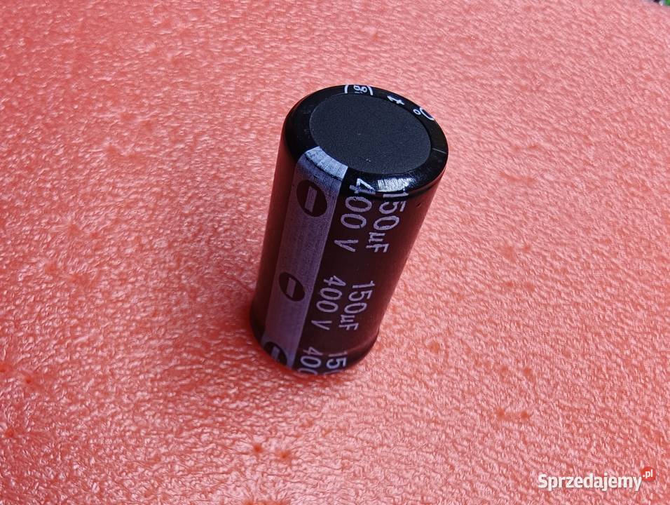 150uF 400V 105C Nantung CD294 Snapin Kondensator Marki sprzedam