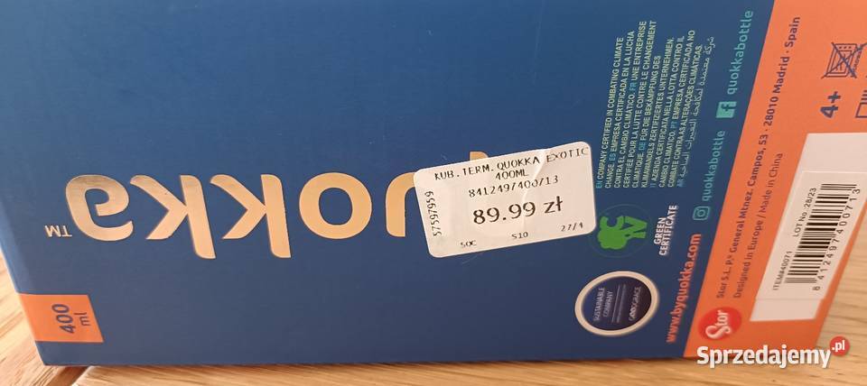 Quokka Boost Coffee Tumbler Kubek termiczny ze mazowieckie Warszawa