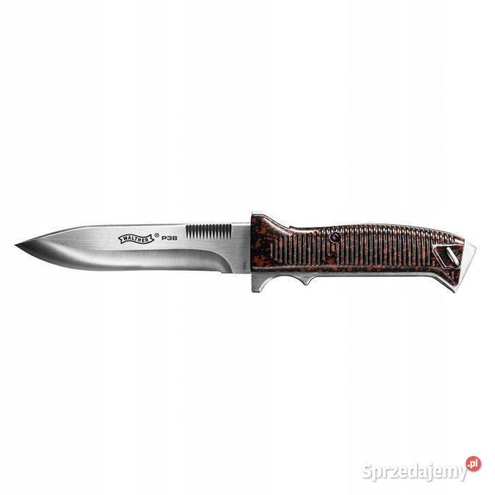 Nóż Walther P38 stały mocny mazowieckie Kozienice