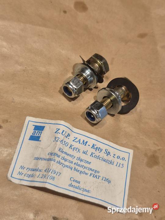 FSO Fiat 125p Elementy złącznie cięgna złącza
