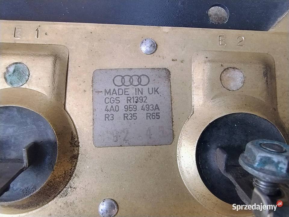 Audi 80 B4 Opornica wentylatorów Rezystor Dębica