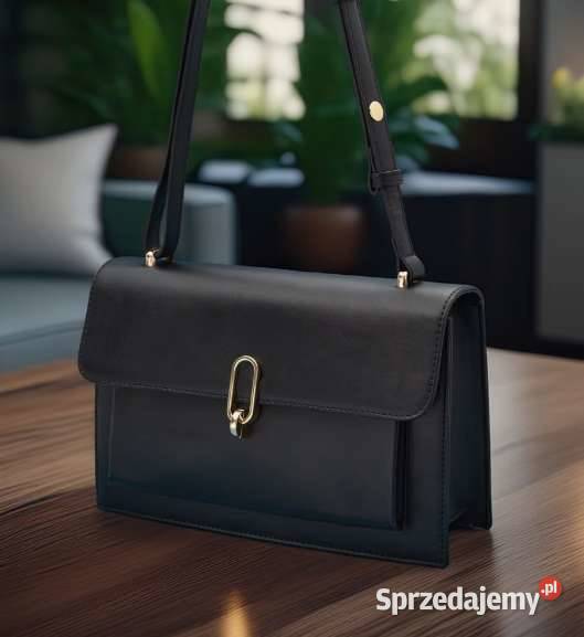 czarna torebka torba sinsay kopertowka Listonoszka  Toruń