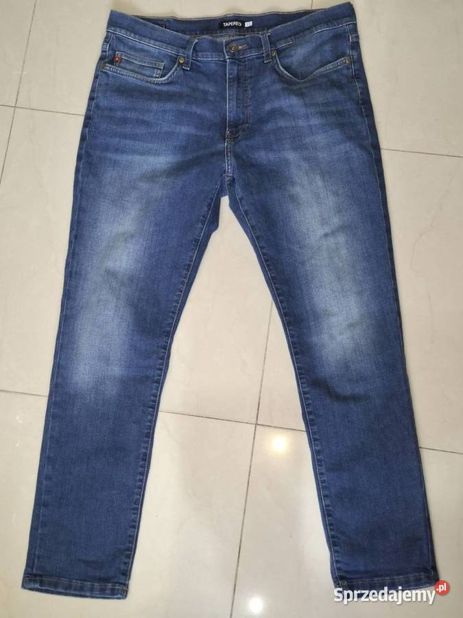 Jeansy 33 Big Star tapered granatowe długie Kraków sprzedam