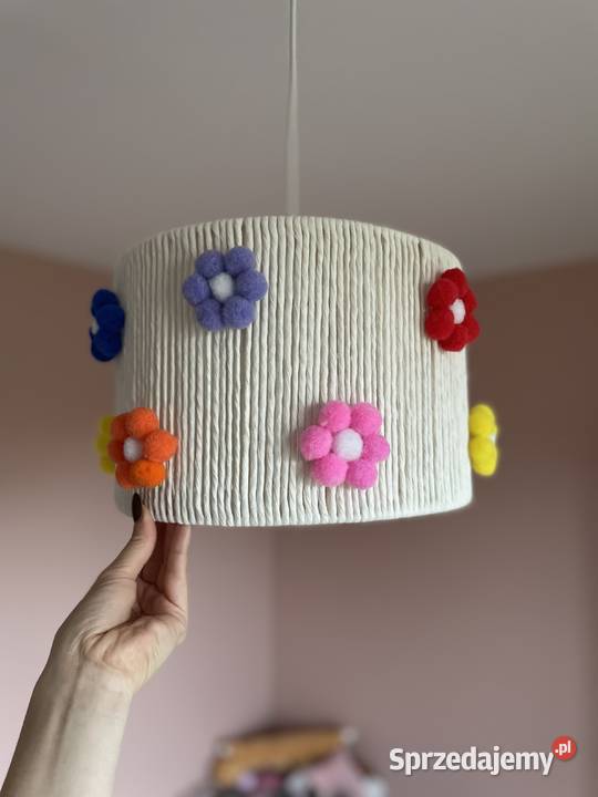 Lampa dziewczynki ręcznie wykonana Niedośpielin