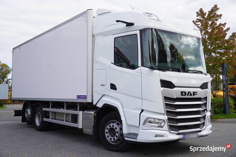 NOWY DAF XF 450 6x2 2025 NOWA Chłodnia Lamberet kupiony w salonie Kraków