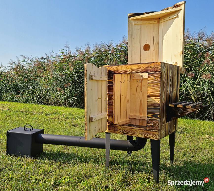 WĘDZARNIA Drewniana Ogrodowa GOTOWY ZESTAW z Lublin