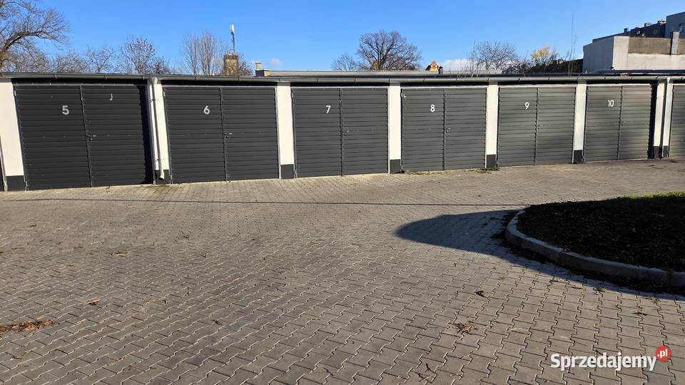 Garaż na terenie zamkniętym oświetlonym i sprzedam