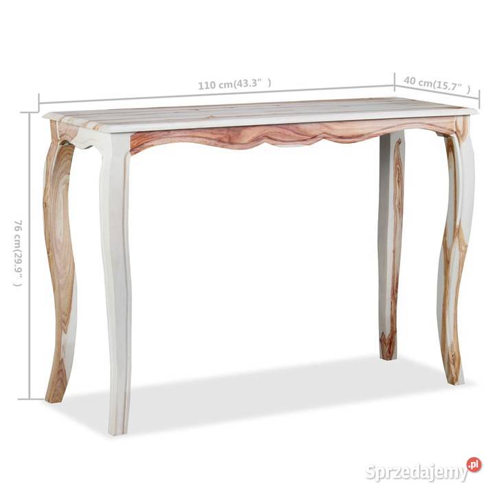 vidaXL Stolik konsola lite drewno akacjowe 110 x Warszawa sprzedam