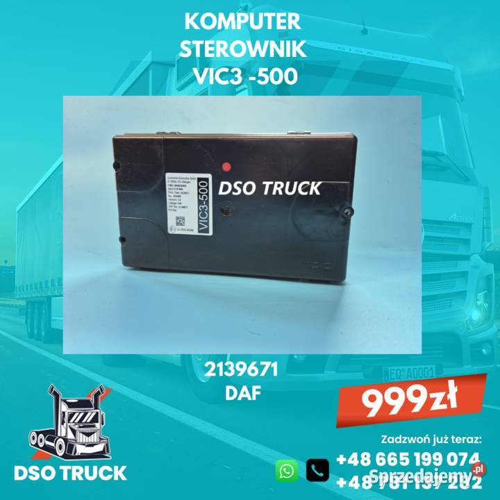 VIC3500 2139671 Sterownik Kaseta Moduł Komputer Zawichost