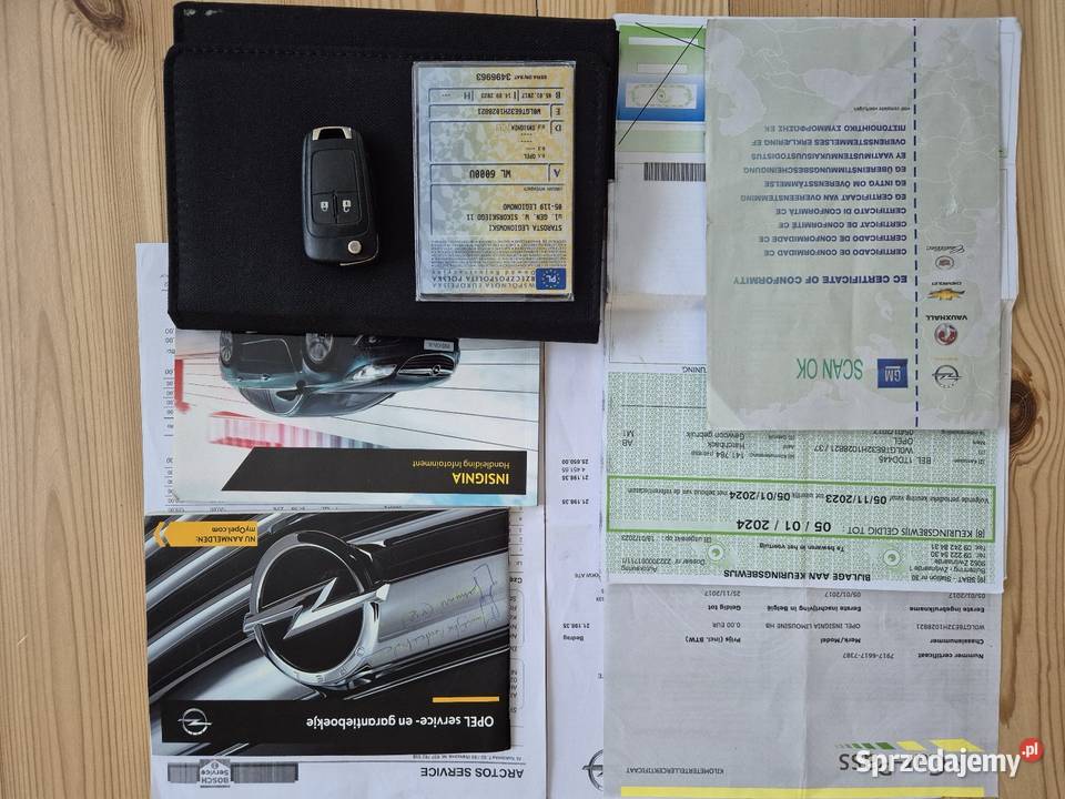 Opel Insignia 16 CDTI Cosmo OPC line komputer pokładowy Legionowo