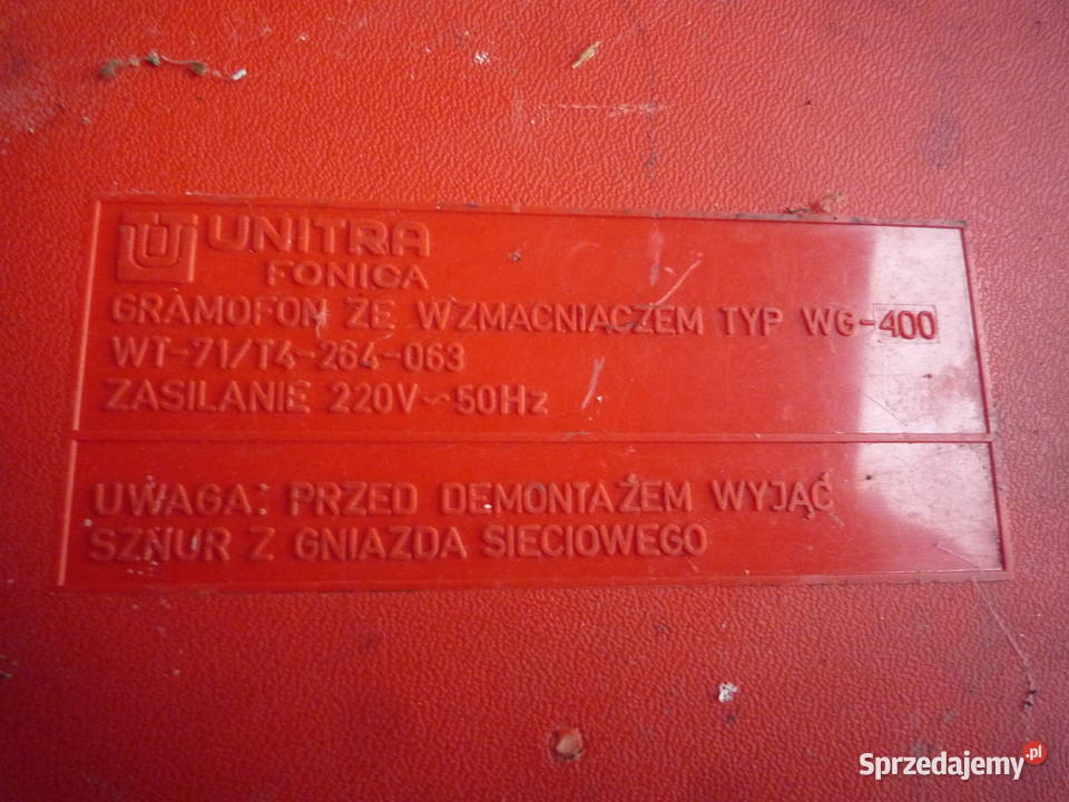gramofon unitra fonica podkarpackie sprzedam