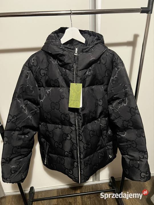 GUCCI kurtka zimowa czarna rozmiar 50XL Łódź sprzedam