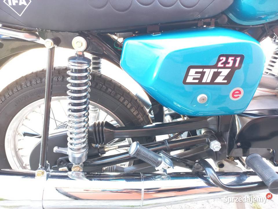 Mz Etz 251e de luxe z Serbii 100 oryginał łańcuch Tychy
