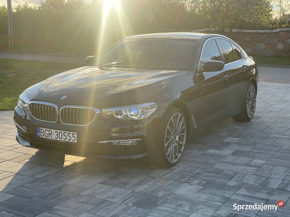 BMW 520d xDrive G30 2018 CarPlay Hak Serwisowany Grajewo