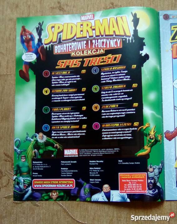 SPIDERMAN BOHATEROWIE I ZŁOCZYŃCY 39