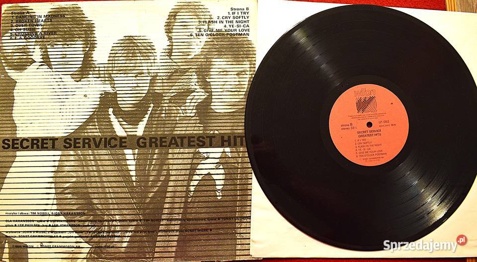 Secret Service Greatest Hits wydanie z roku 1986 Chełmno