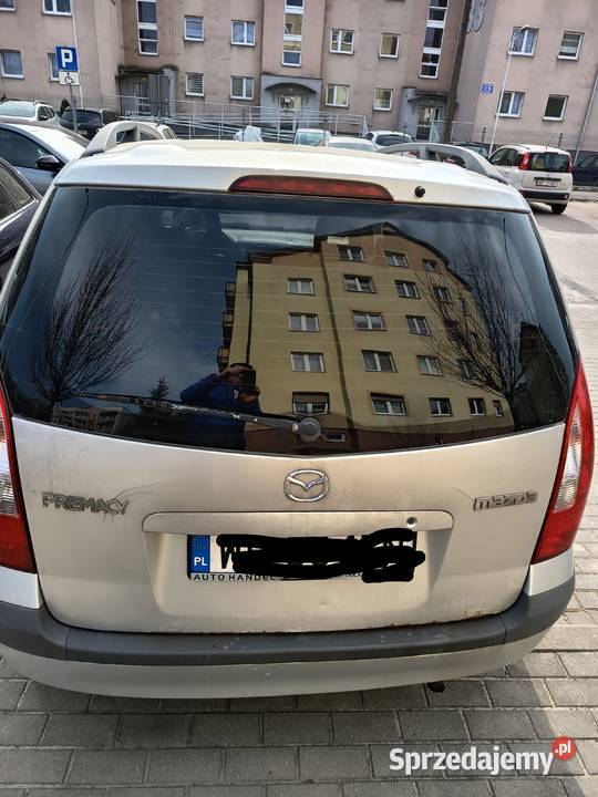 Mazda Premacy 2001 benzyna nieuszkodzony Premacy mazowieckie Płock