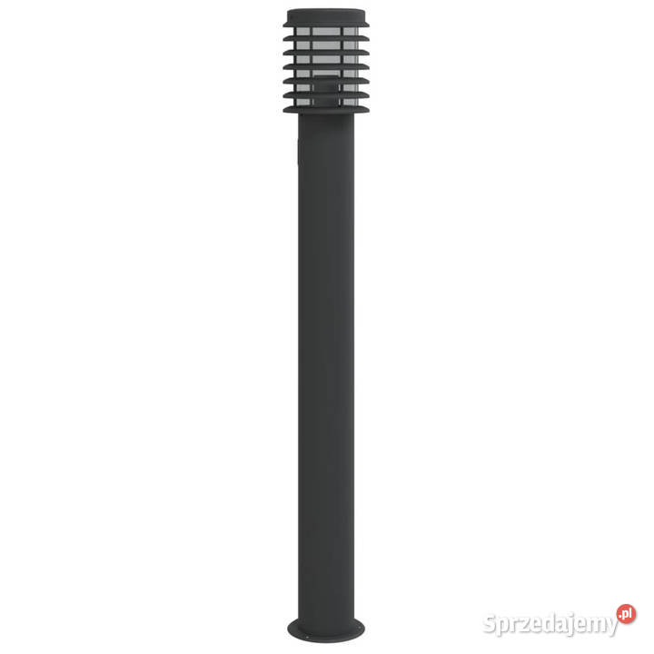 Lampy ogrodowe na słupku z gniazdkiem 3 czarne Warszawa