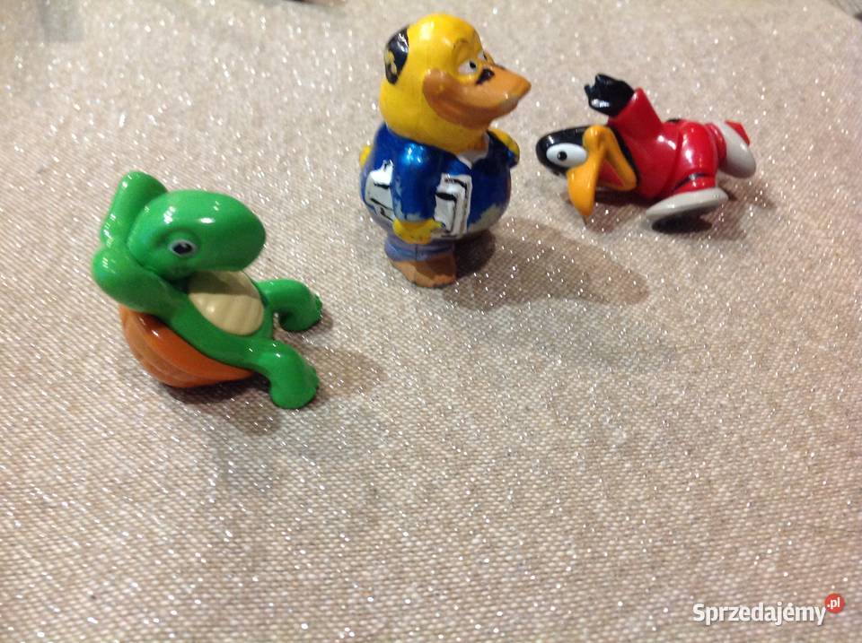 Zestaw Zabawek z Kinder Niespodzianki lata 90 3 Nowa Sól