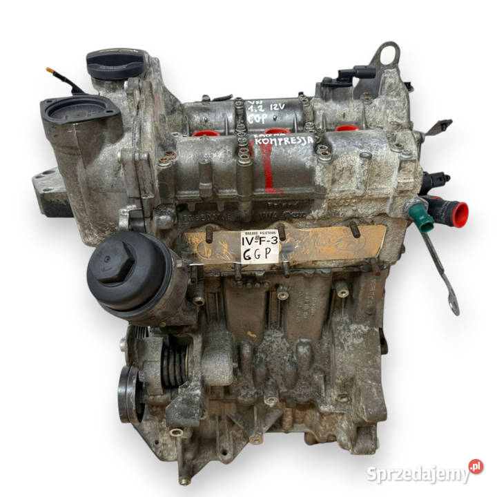 SILNIK CGP Seat Ibiza IV Skoda Fabia II Roomster Motoryzacja lubelskie Chełm sprzedam