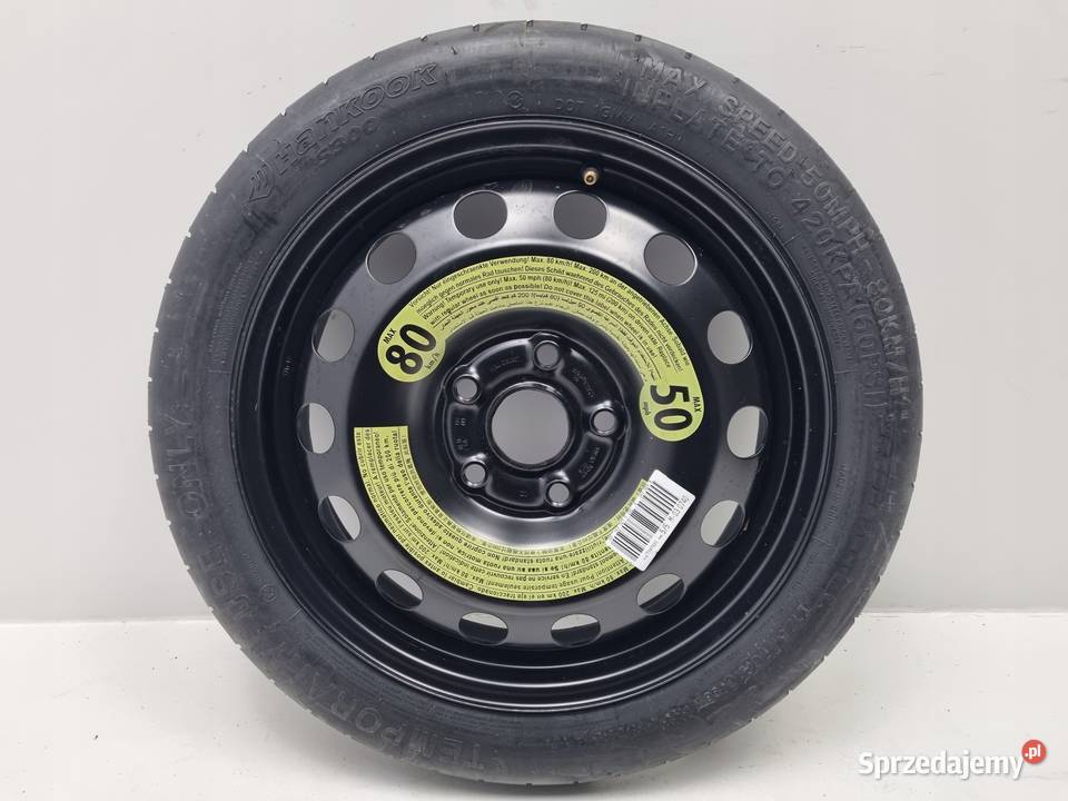 KOŁO DOJAZDOWE ZAPASOWE Audi Seat Vw Golf VI Samochodowe Chełm