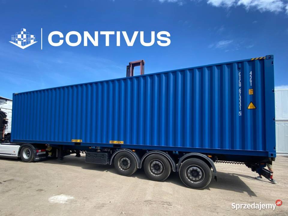 Kontener morski magazynowy 12m 40HC pomorskie