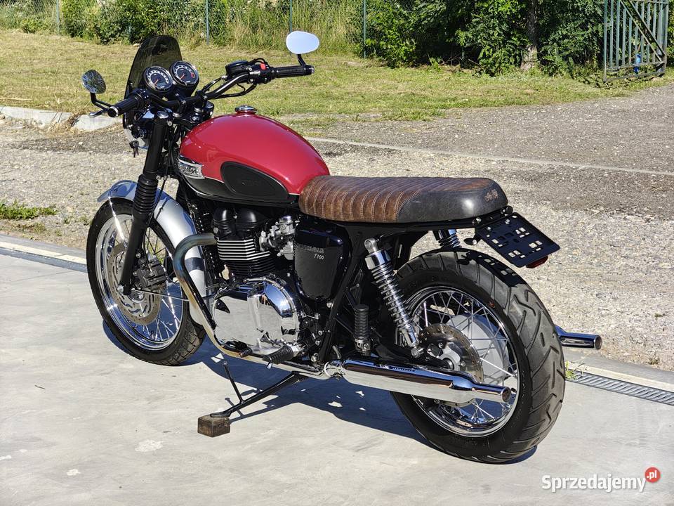 Triumph T100 Bonneville piękny scrambler Rudnik nad Sanem