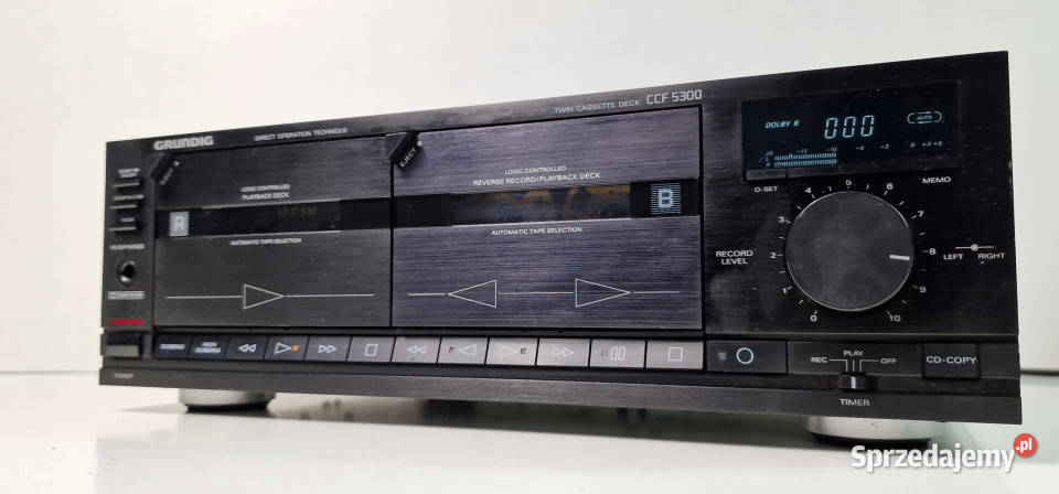 Grundig magnetofon deck CCF 5300 MINI MIDI Magnetofony Międzychód