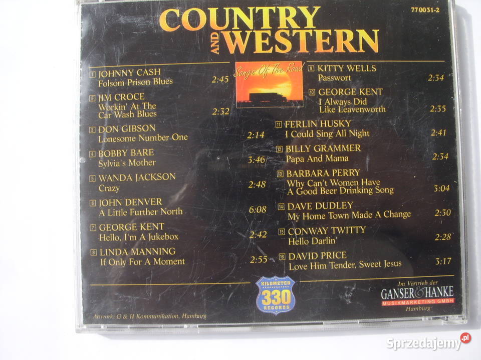COUNTRT CD COUNTRT AND WESTERN 3 CD Vol 123 SONG 3 i więcej Wołów